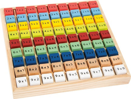 Table de multiplication multicolore Educate Small Foot