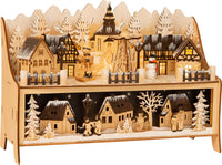 Lampe en bois Rêve Hivernal