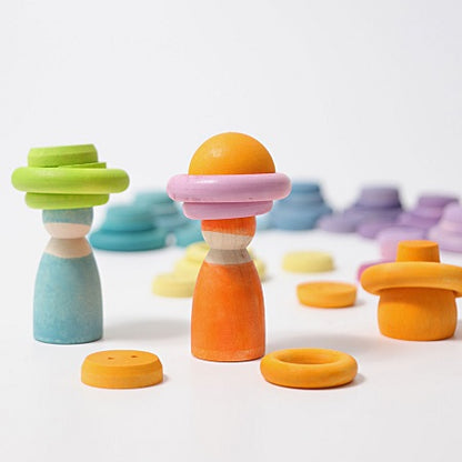 12 Petites Boules Pastel Grimm's