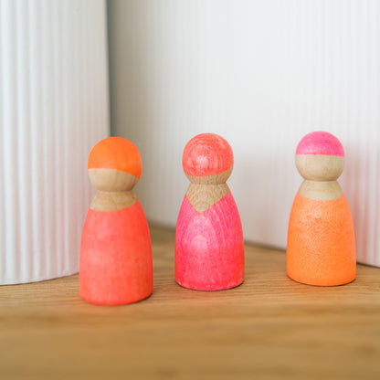 GRIMM's NEON Amis rose - Lot de 3