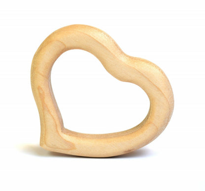 BumbuToys Hochet en bois naturel