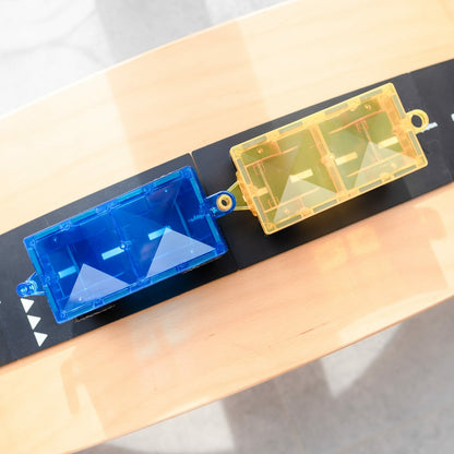2 voitures Jeu magnétique Connetix