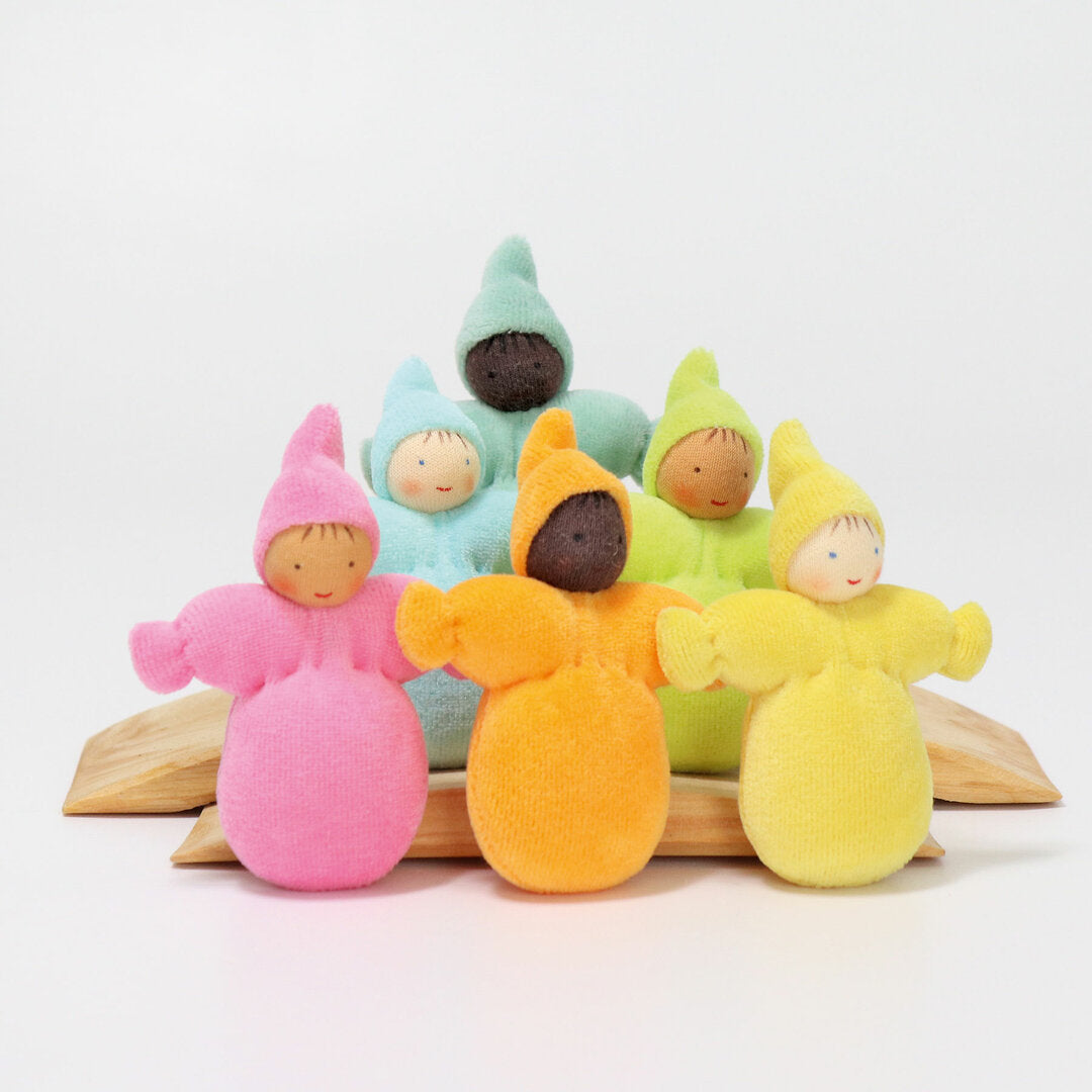 6 Lutins arc-en-ciel pastel Grimm's