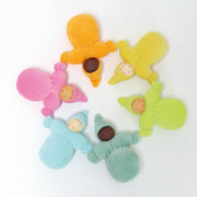 6 Lutins arc-en-ciel pastel Grimm's