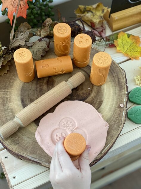 24 Rouleaux Tampons Les 4 saisons - Yellow Door