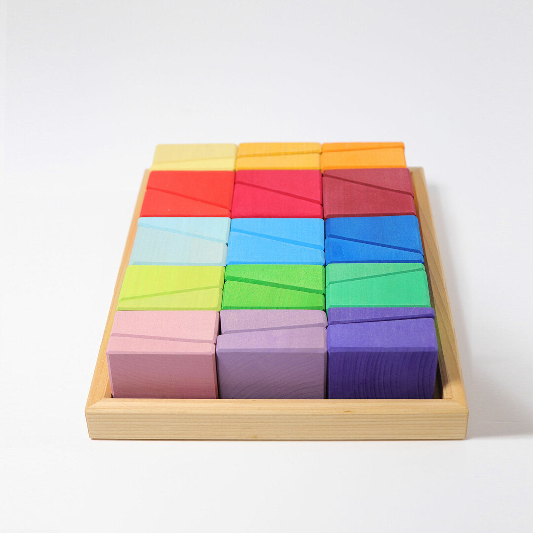 30 blocs de construction inclinés - Grimm's