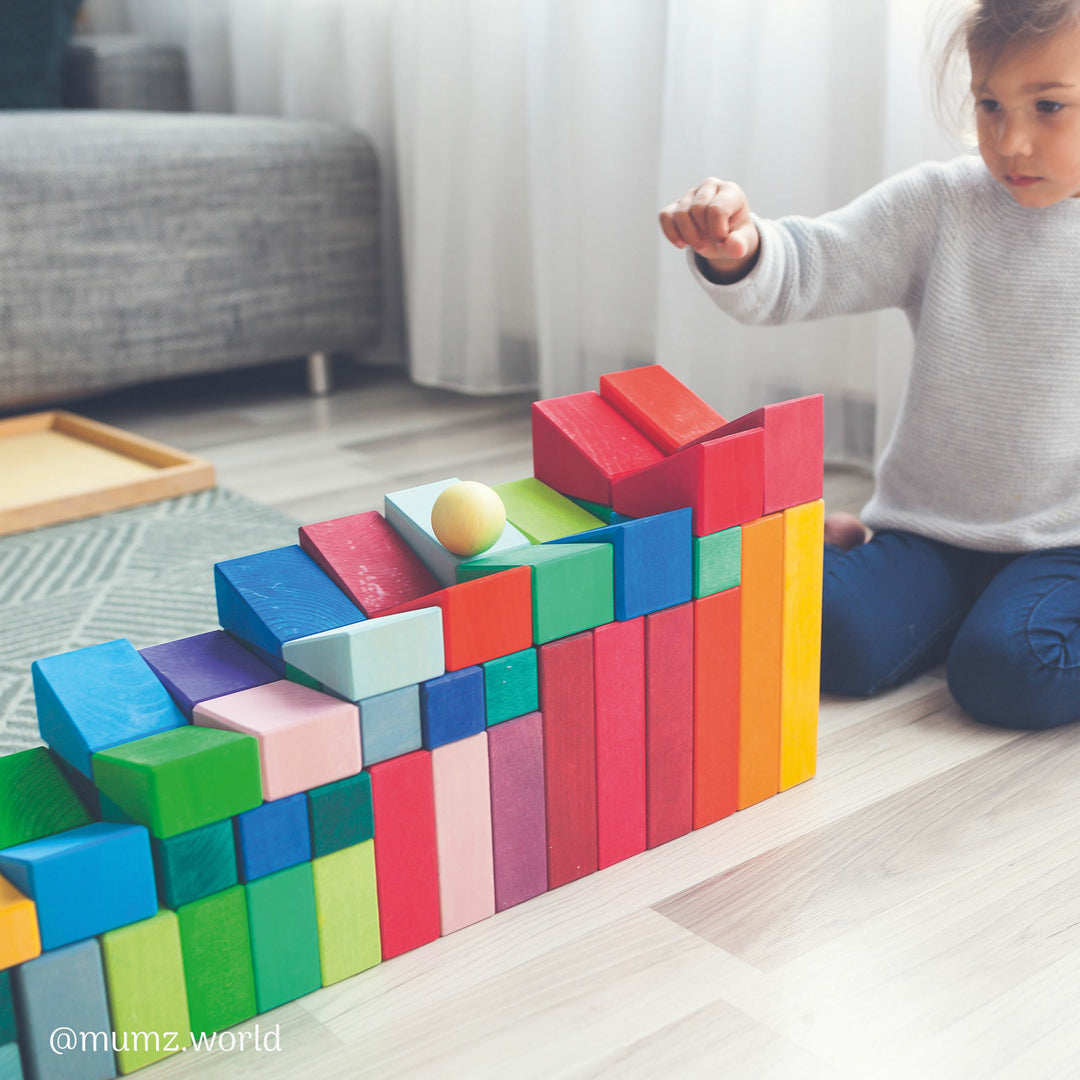 30 blocs de construction inclinés - Grimm's