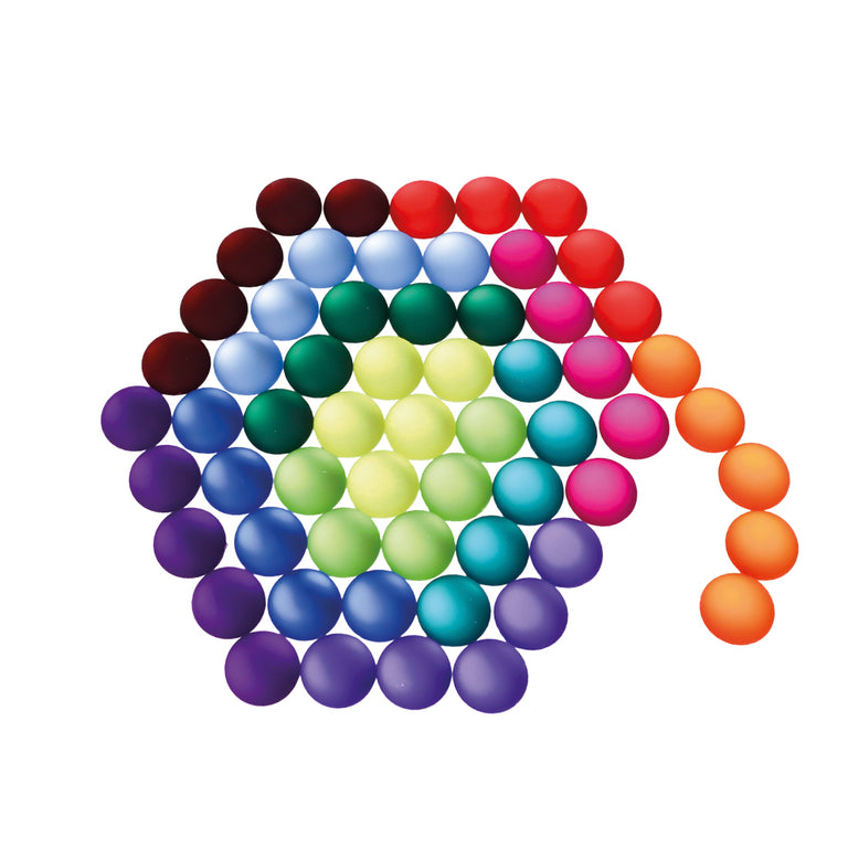 Bauspiel Pierres brillantes mates 60 pièces