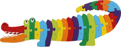 Puzzle Crocodile ABC en bois Smallfoot