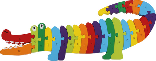 Puzzle Crocodile ABC en bois Smallfoot