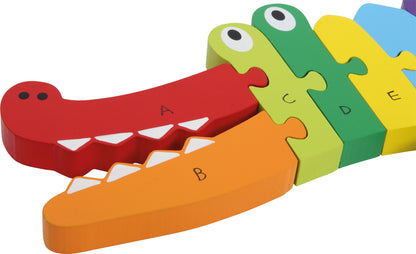 Puzzle Crocodile ABC en bois Smallfoot