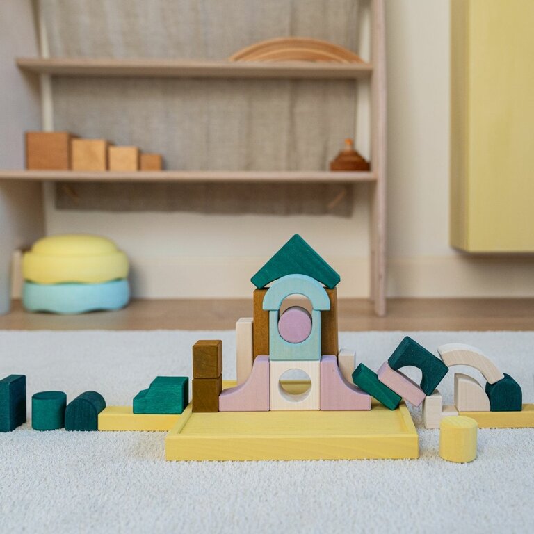 Grimm's Tiny Art Collection Set de Construction Movement