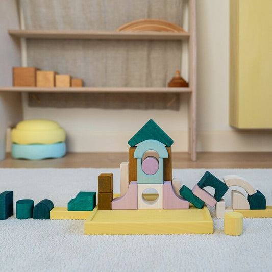 Grimm's Tiny Art Collection Set de Construction Movement