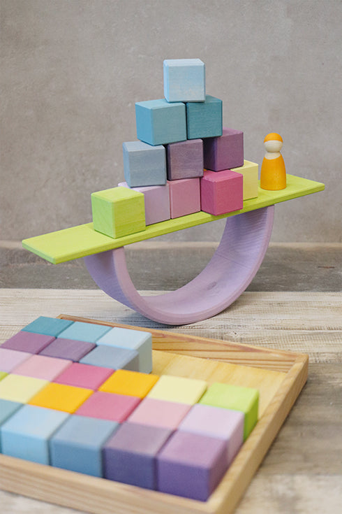 Planches de construction en bois Pastel Grimm's