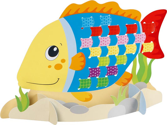Goki Animaux à tisser et tresser 4 animaux, 96 bandes de papier