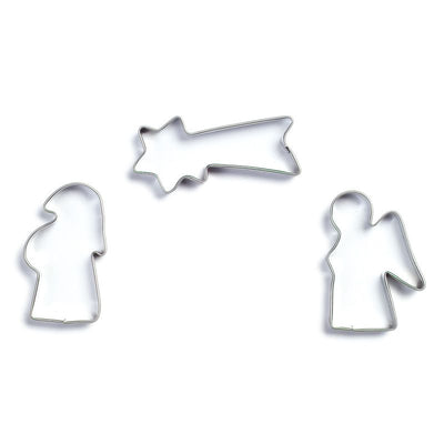 Set de 3 petits emporte-pièces de Noël Glückskäfer