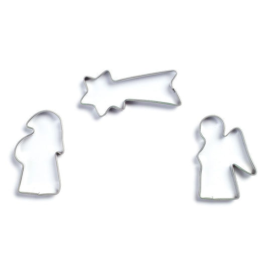 Set de 3 petits emporte-pièces de Noël Glückskäfer