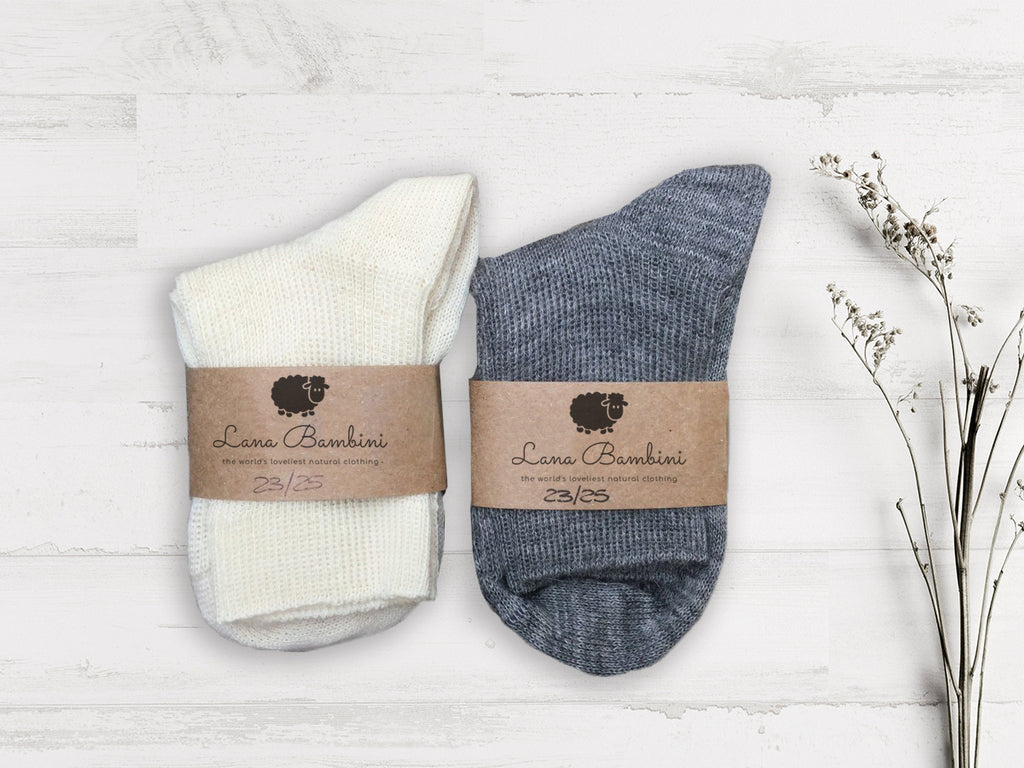 Chaussettes en laine Pia - Lana Bambini