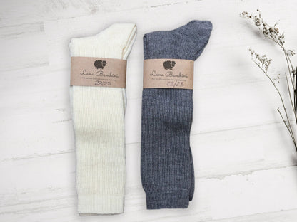 Chaussettes en laine Pia Lungo - Lana Bambini