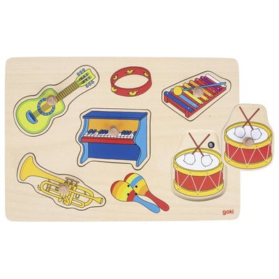 Puzzle sonore instruments de musique Goki