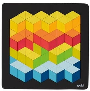 Puzzle 3D en bois GOKI - 87 pièces