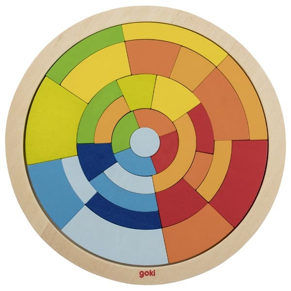 Puzzle en bois Cercle GOKI