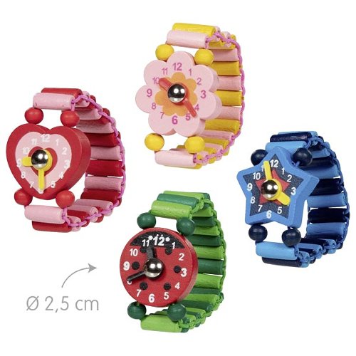 Montre en bois - bracelet élastique GOKI