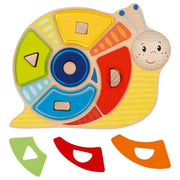 Jeu assortir les formes et les couleurs Escargot GOKI