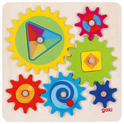 Puzzle en bois Jeu des Engrenages II Goki