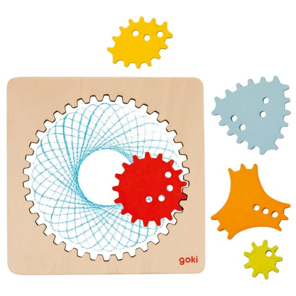 Spirographe Goki - 6 pièces