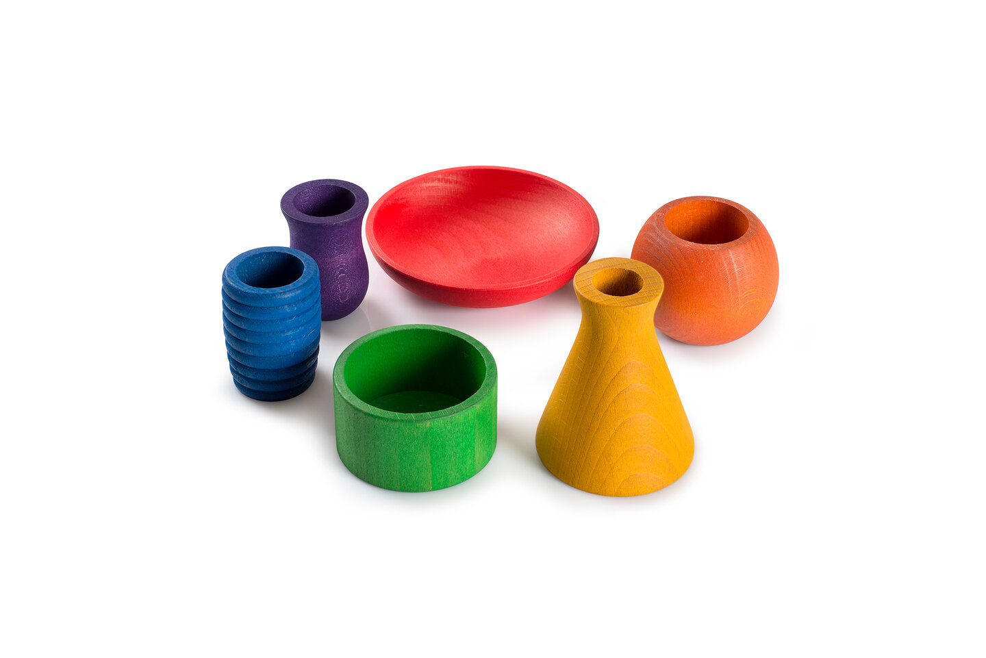 6 Pots arc-en-ciel différents - Grapat