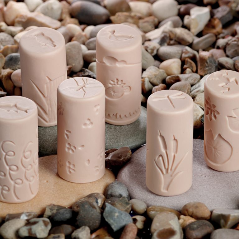 6 Rouleaux Tampons La vie dans une mare - Yellow Door