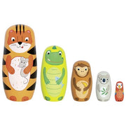 Goki Poupées gigognes en bois - 5 pièces