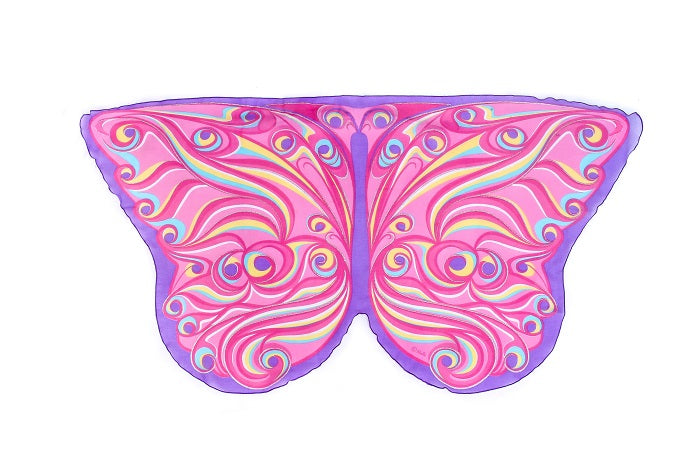 Déguisement Ailes de papillon rose rouge - Dreamy Dress-Ups