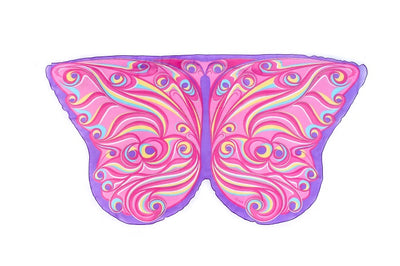 Déguisement Ailes de papillon rose rouge - Dreamy Dress-Ups