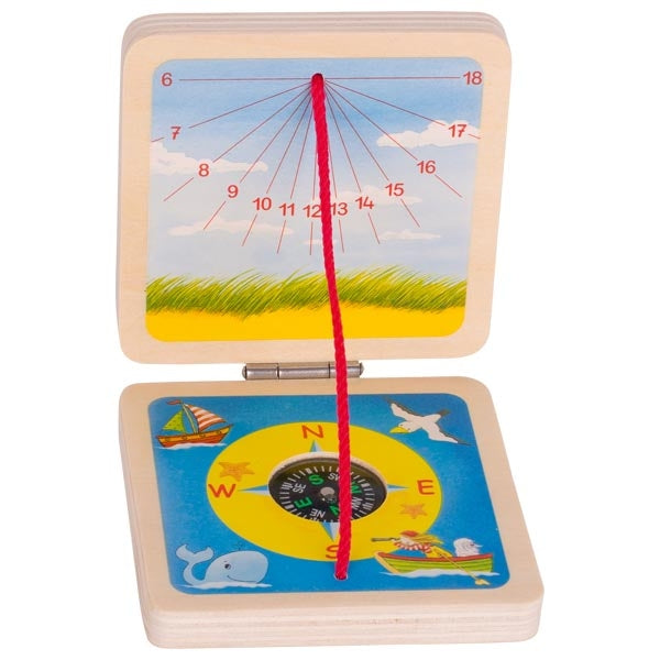 Cadran solaire de poche Peggy Diggledey GOKI