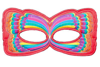 Masque Papillon rouge arc-en-ciel - Dreamy Dress-Ups
