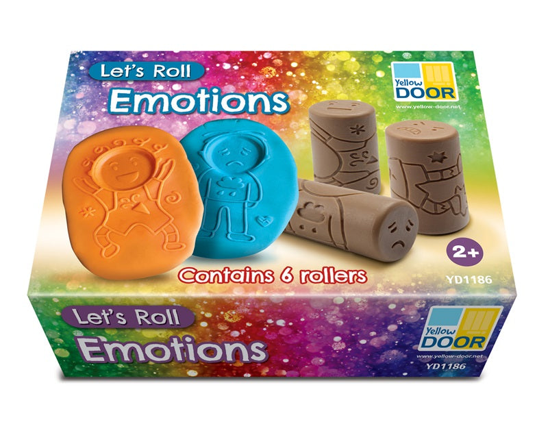 6 Rouleaux Tampons Les Emotions - Yellow Door