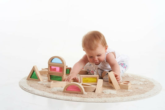 TickiT Blocs de construction Arc-en-ciel - 24 pièces