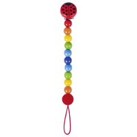 Attache tétine HEIMESS Coccinelle