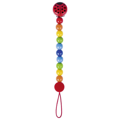 Attache tétine HEIMESS Coccinelle