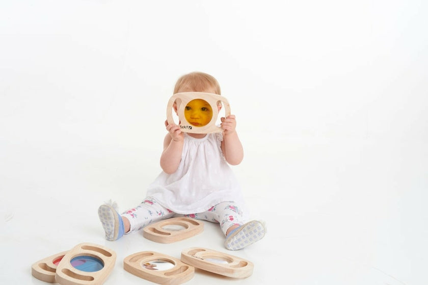 Découvrir les couleurs - Lot de 6 miroirs Tickit