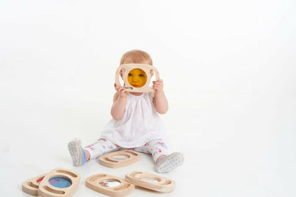 Découvrir les couleurs - Lot de 6 miroirs Tickit