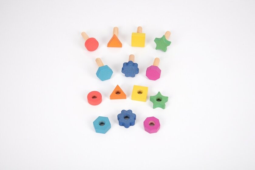 Ecrous à visser - Lot de 7 Tickit