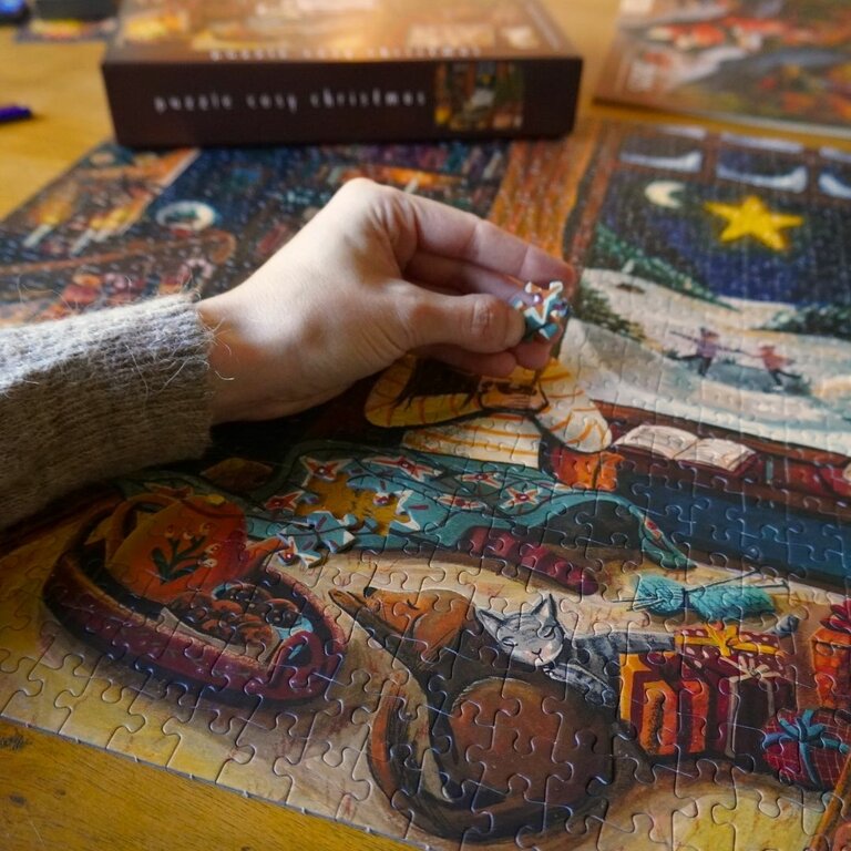 Puzzle Cosy Chrismas - E. Bennink - 1000 pièces