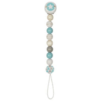 Accroche tétine étoile, Turquoise Heimess
