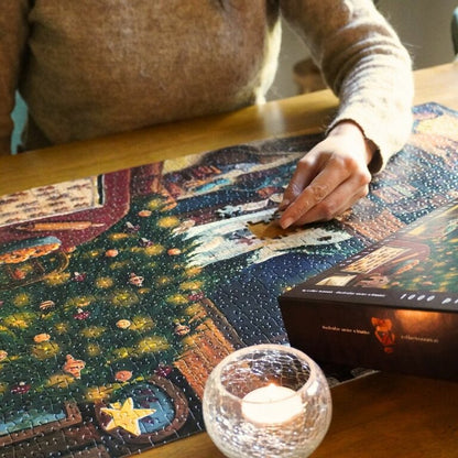 Puzzle Cosy Chrismas - E. Bennink - 1000 pièces