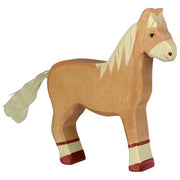 Cheval debout Marron clair Holztiger