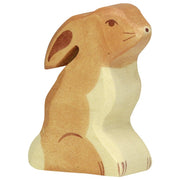 Lapin assis Holztiger
