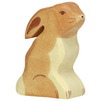 Lapin assis Holztiger